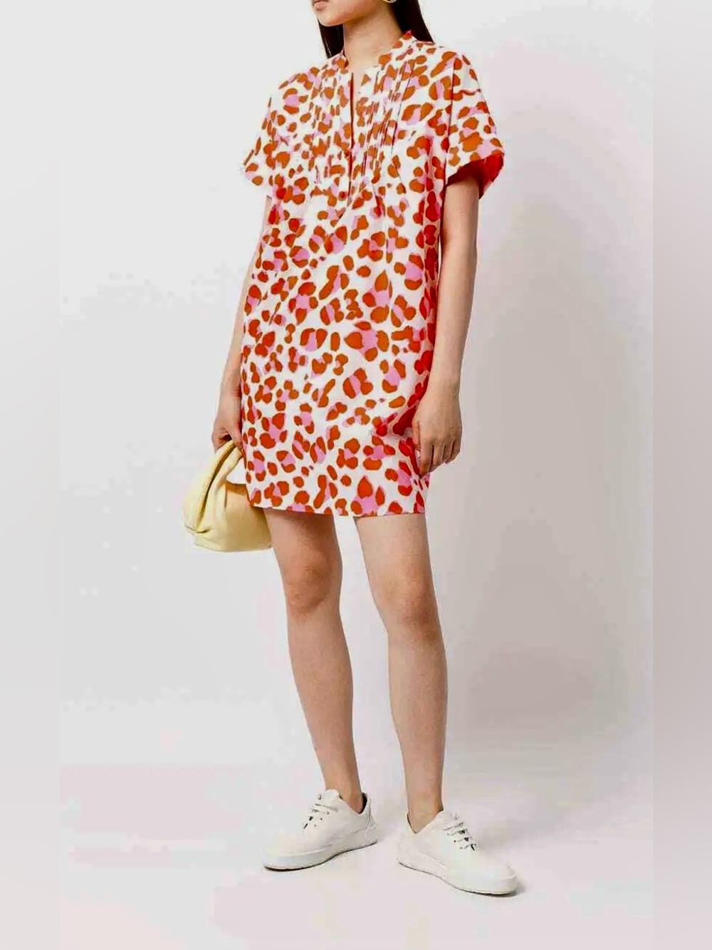 Diane Von Furstenberg Fiona Animal Print Dress Sz